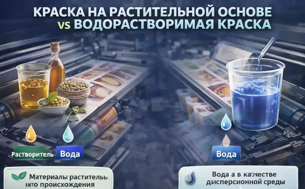 Чернила на растительной основе против че