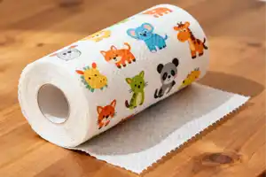 Печать на многоразовых бумажных полотенцах